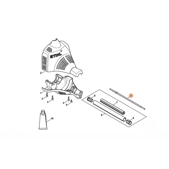 STIHL  Wałek napędowy 4601 710 3200